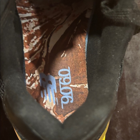 Black and Yellow New Balance - Picture 6 of 6